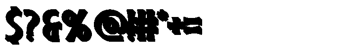 Tiki Tides Volume FX Font OTHER CHARS