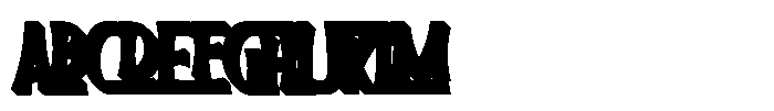 Tiki Tides Volume FX Font UPPERCASE