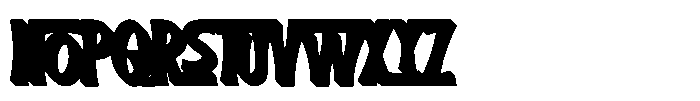 Tiki Tides Volume FX Font UPPERCASE