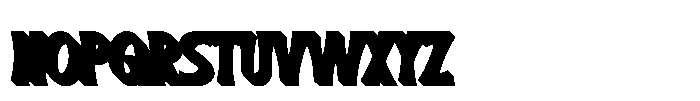 Tiki Tides Volume FX Font LOWERCASE