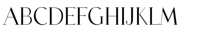 Tilaa Serif Regular Font UPPERCASE
