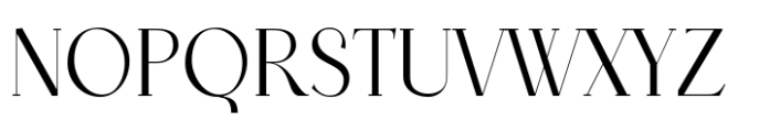Tilaa Serif Regular Font UPPERCASE