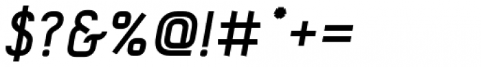 Tilda Italic Font OTHER CHARS