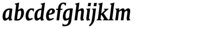 TilpSerif EF Bold Italic Font LOWERCASE
