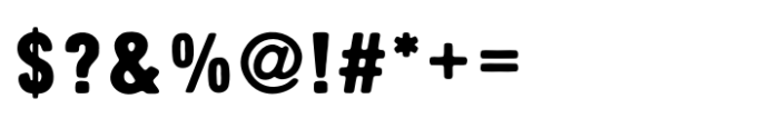 Timberlake Font OTHER CHARS