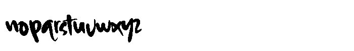 Timberwild Font LOWERCASE