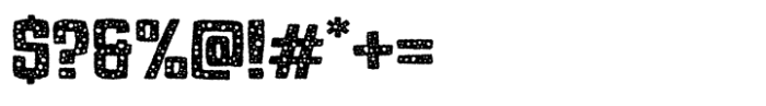 Timberwolf Foamy Font OTHER CHARS