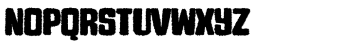 Timberwolf Nebular Rough Font UPPERCASE