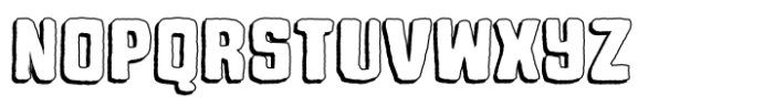 Timberwolf Soft Shadow Font LOWERCASE