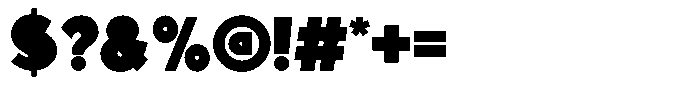 Timelock Font OTHER CHARS