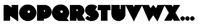 Timelock Font UPPERCASE