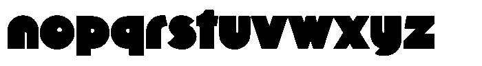 Timelock Font LOWERCASE