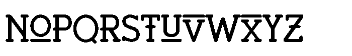 Timeround Font LOWERCASE