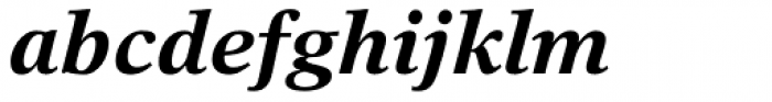 Times Europa Office Pro Bold Italic Font LOWERCASE