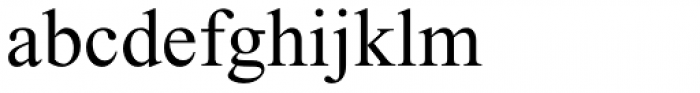 Times New Roman PS Cyrillic Pro Regular Font LOWERCASE