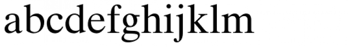 Times Ten Cyrillic Roman Font LOWERCASE