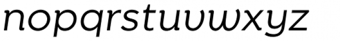 Timesquare Italic Font LOWERCASE