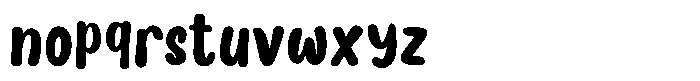 Timothy Ronald Font LOWERCASE