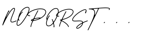 Timothy Signature Regular Font UPPERCASE