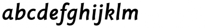 Tinman Pro Bold Italic Font LOWERCASE