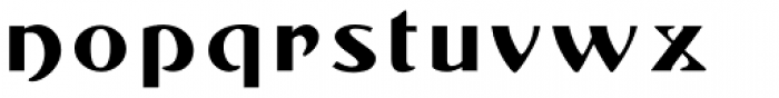 Tintoretto Fill Font LOWERCASE