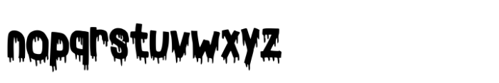 Tiny Drips Font LOWERCASE