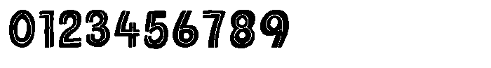 Tiny Words Inline Font OTHER CHARS