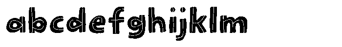 Tiny Words Inline FONT