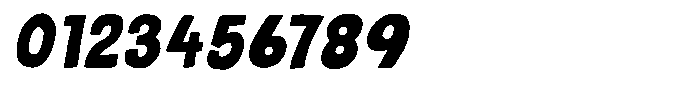 Tiny Words Italic Font OTHER CHARS