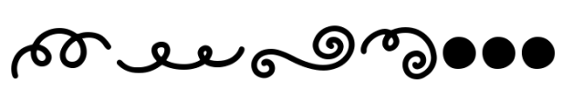 Tippy Tappy Type Dingbats Font UPPERCASE