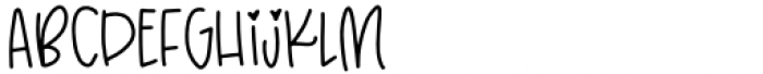 Tiramisu Sans Regular Font LOWERCASE