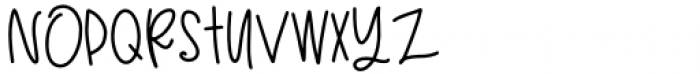 Tiramisu Sans Regular Font LOWERCASE