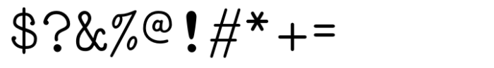 TiredOfCourier Regular Font OTHER CHARS