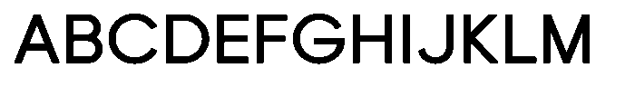 Tirion Rounded Bold Font UPPERCASE