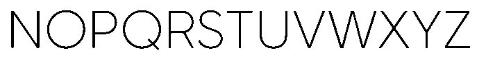 Tirion Thin Font UPPERCASE