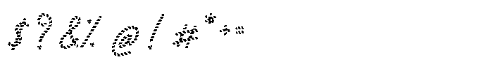 Tis De Candy Font OTHER CHARS