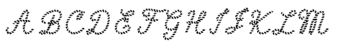 Tis De Candy Font UPPERCASE