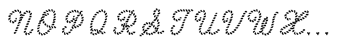 Tis De Candy Font UPPERCASE