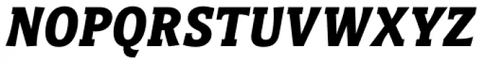 Titla Brus Condensed Bold Italic Font UPPERCASE