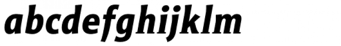 Titla Cond Bold Italic Font LOWERCASE
