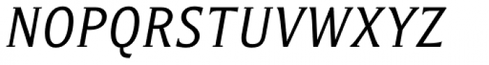 Titla Cond Book Italic Font UPPERCASE