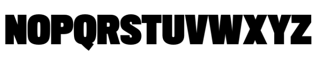 Titling Gothic FB Compressed Black Font UPPERCASE