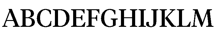 TiemposHeadlineVF Roman Font UPPERCASE