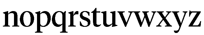 TiemposHeadlineVF Roman Font LOWERCASE