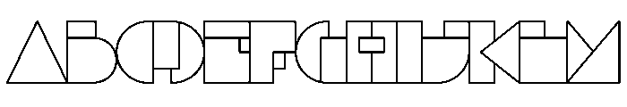Tifo Bologna Font UPPERCASE
