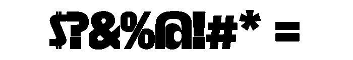 Tightle Bold Font OTHER CHARS