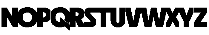Tightle Bold Font UPPERCASE