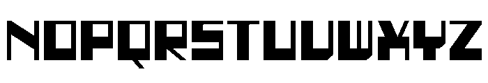 Tikte Regular Font LOWERCASE