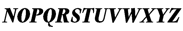 TimezItalic CasualBoldItalic Instance Font UPPERCASE