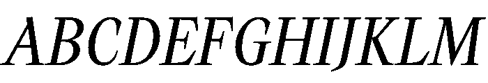 TimezItalic CasualRegularItalic Instance Font UPPERCASE